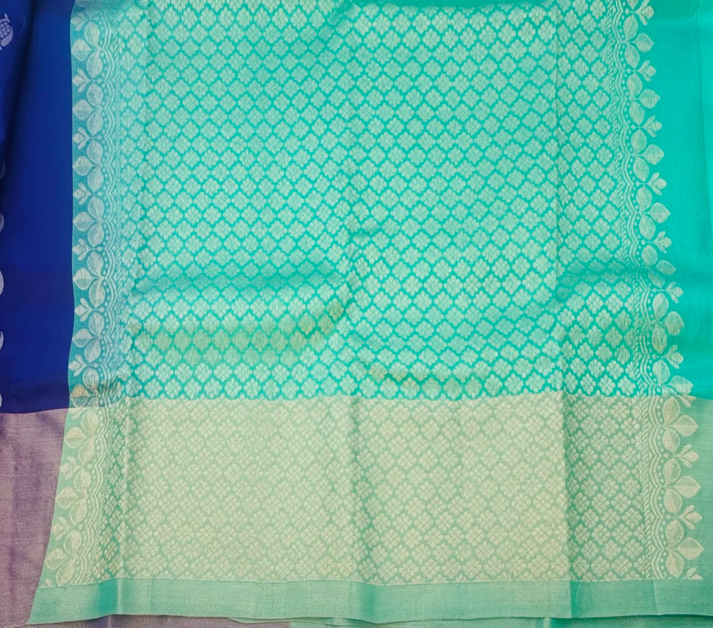purple kanjivaram light weight saree