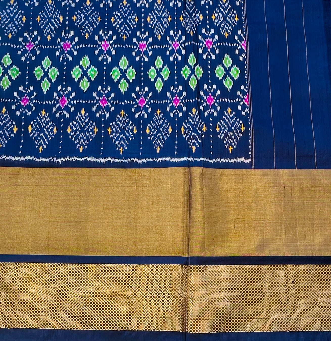 PINK PURE POCHAMPALLY SILK