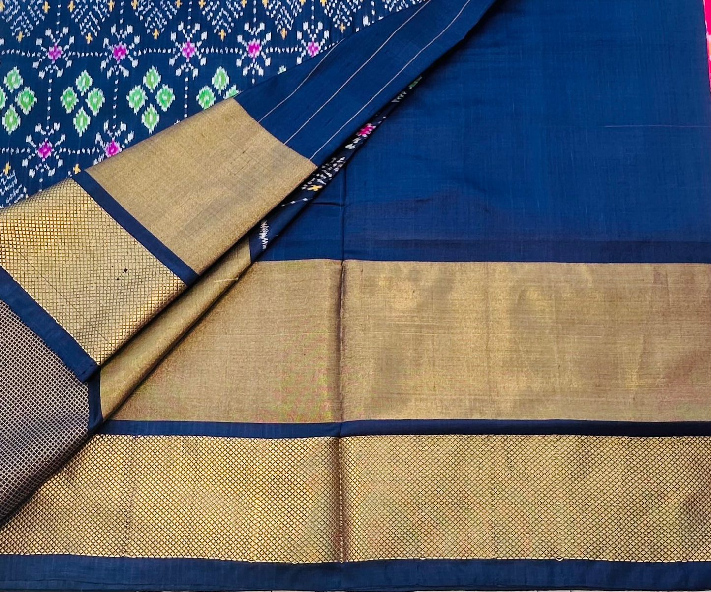 PINK PURE POCHAMPALLY SILK