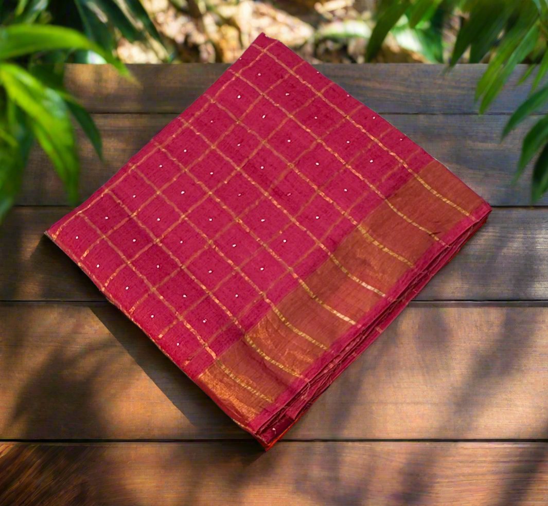 TOMATO RED PURE TUSSER DESIGNER