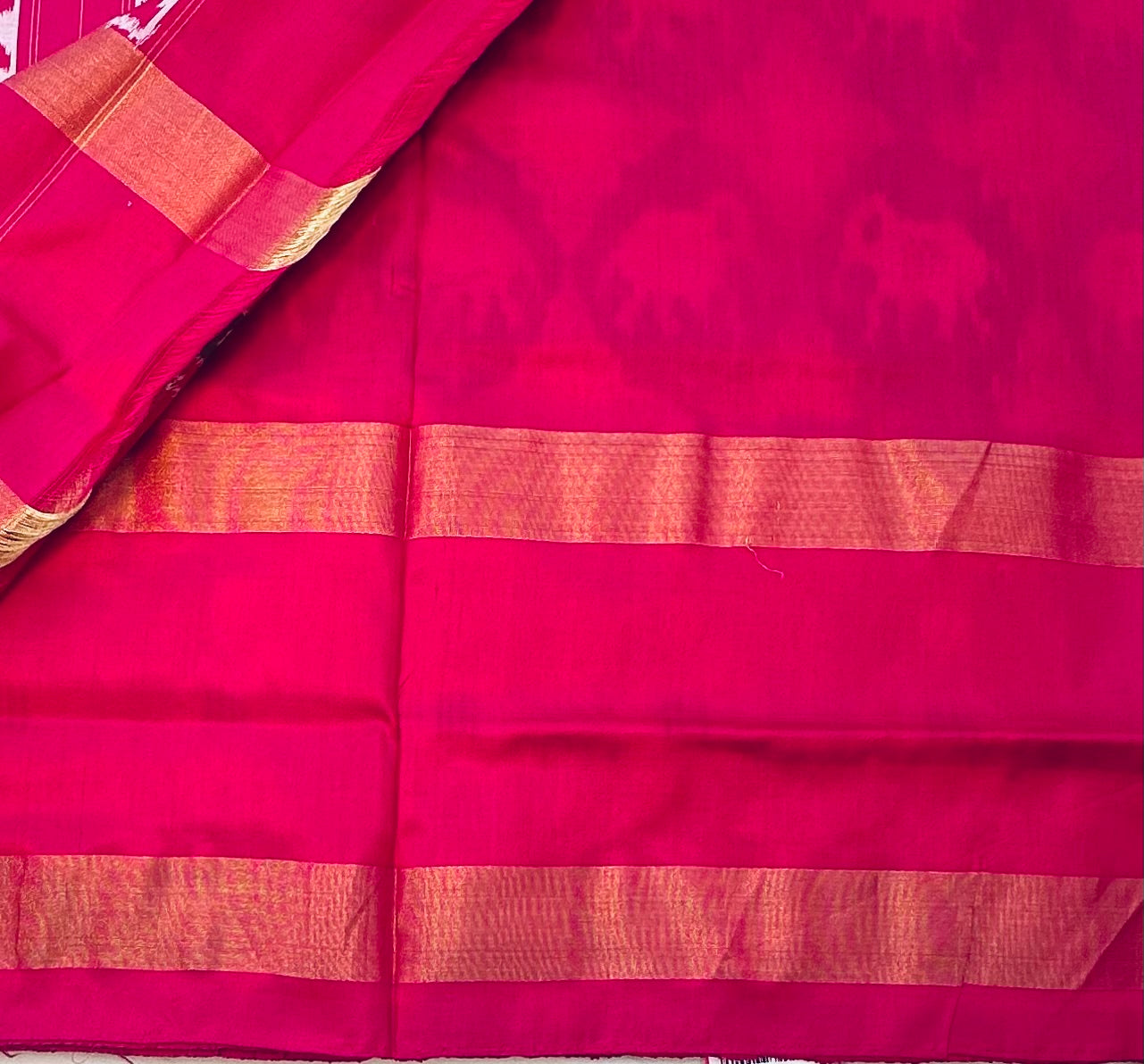 GREEEN POCHAMPALLY SILK