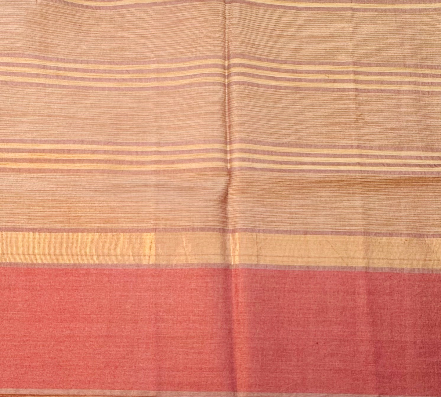BROWN DESIGNER PURETUSSER SAREE
