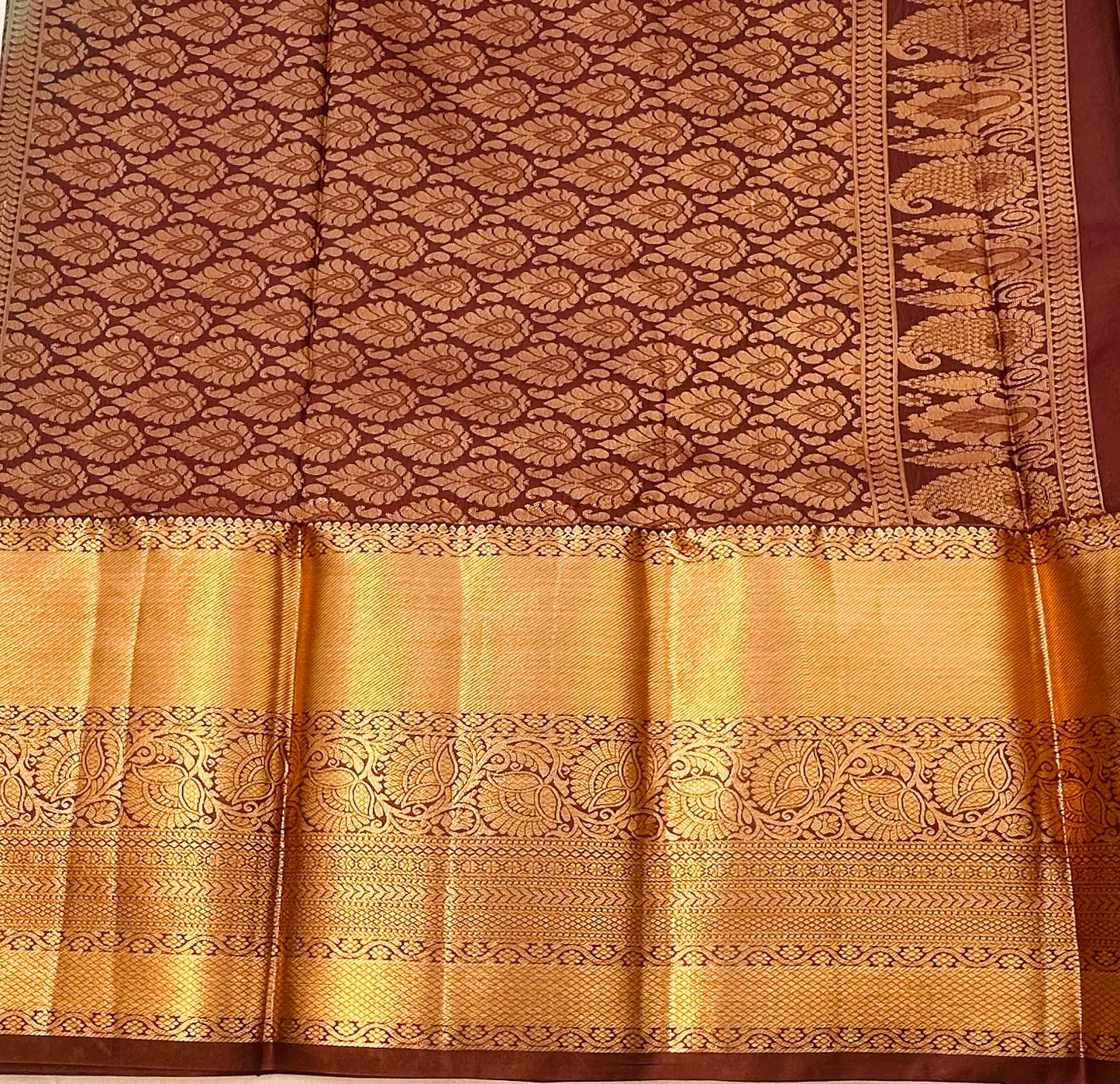 GREEN KANJIVARAM SAREE