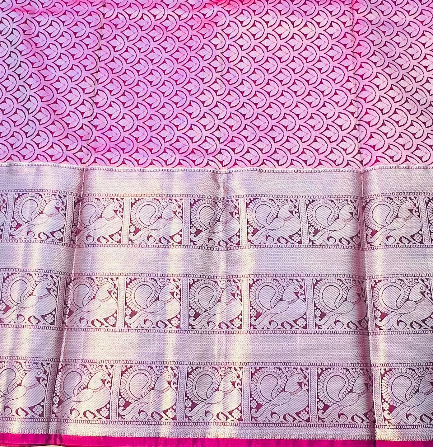 NAVY BLUE KANJIVARAM SAREE