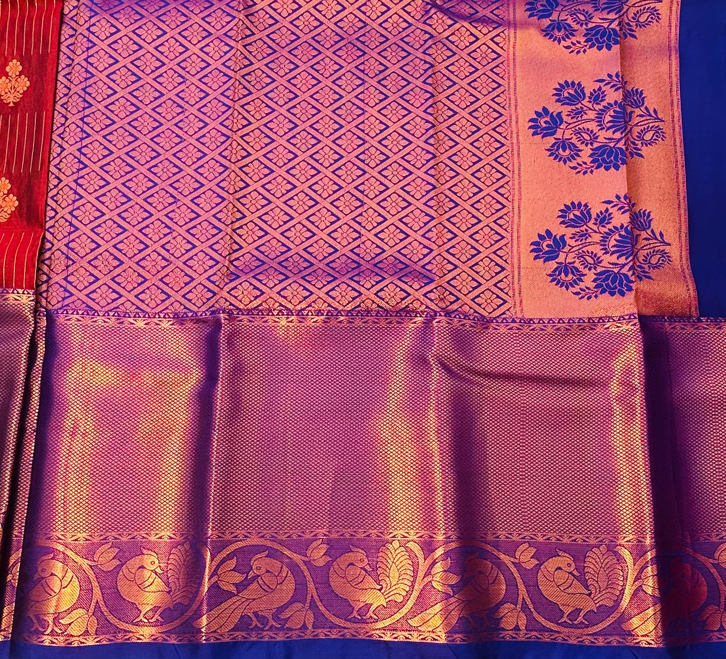 BROWN KANJIVARAM SAREE