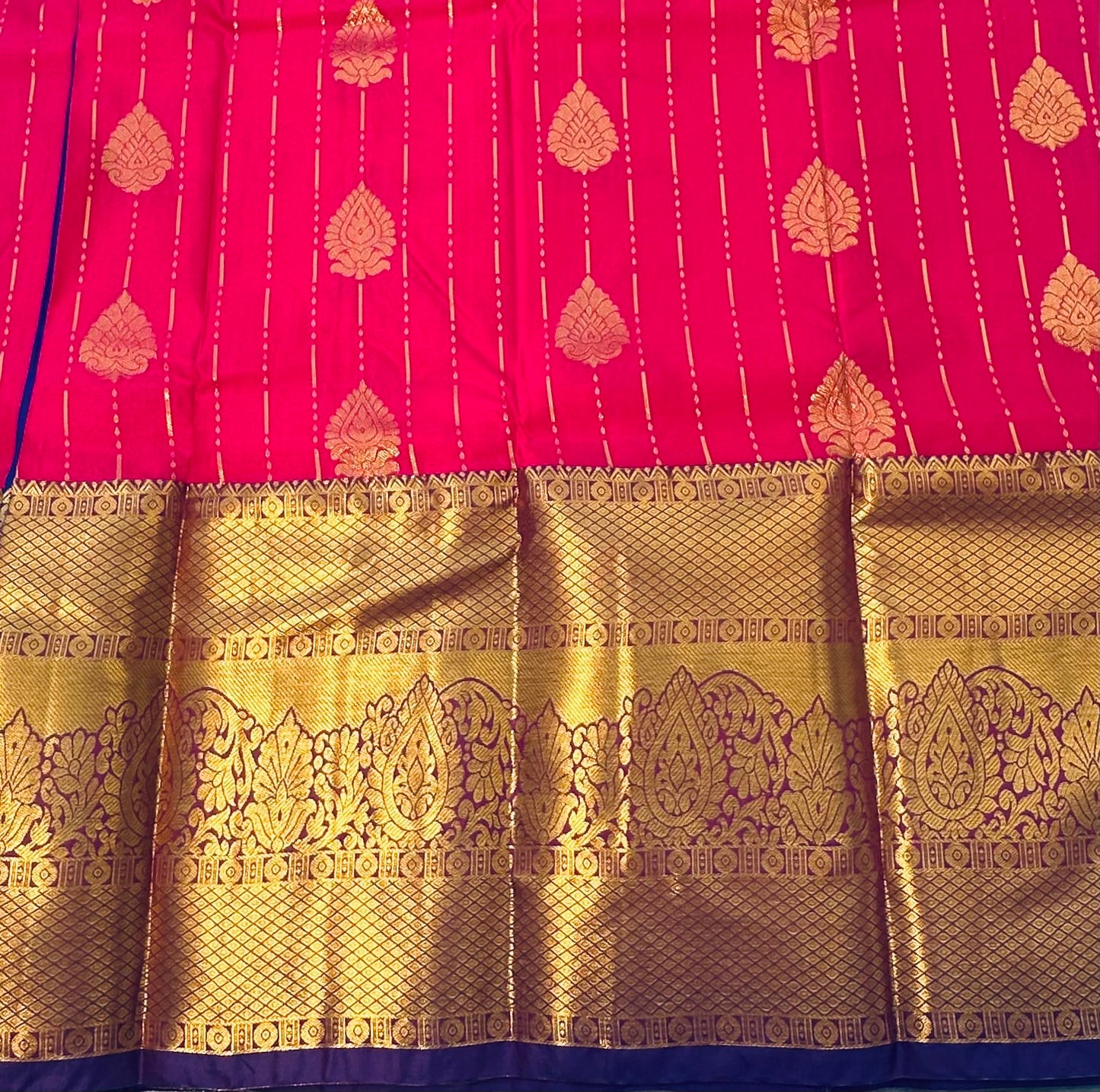 PINK KANJIVARAM SAREE
