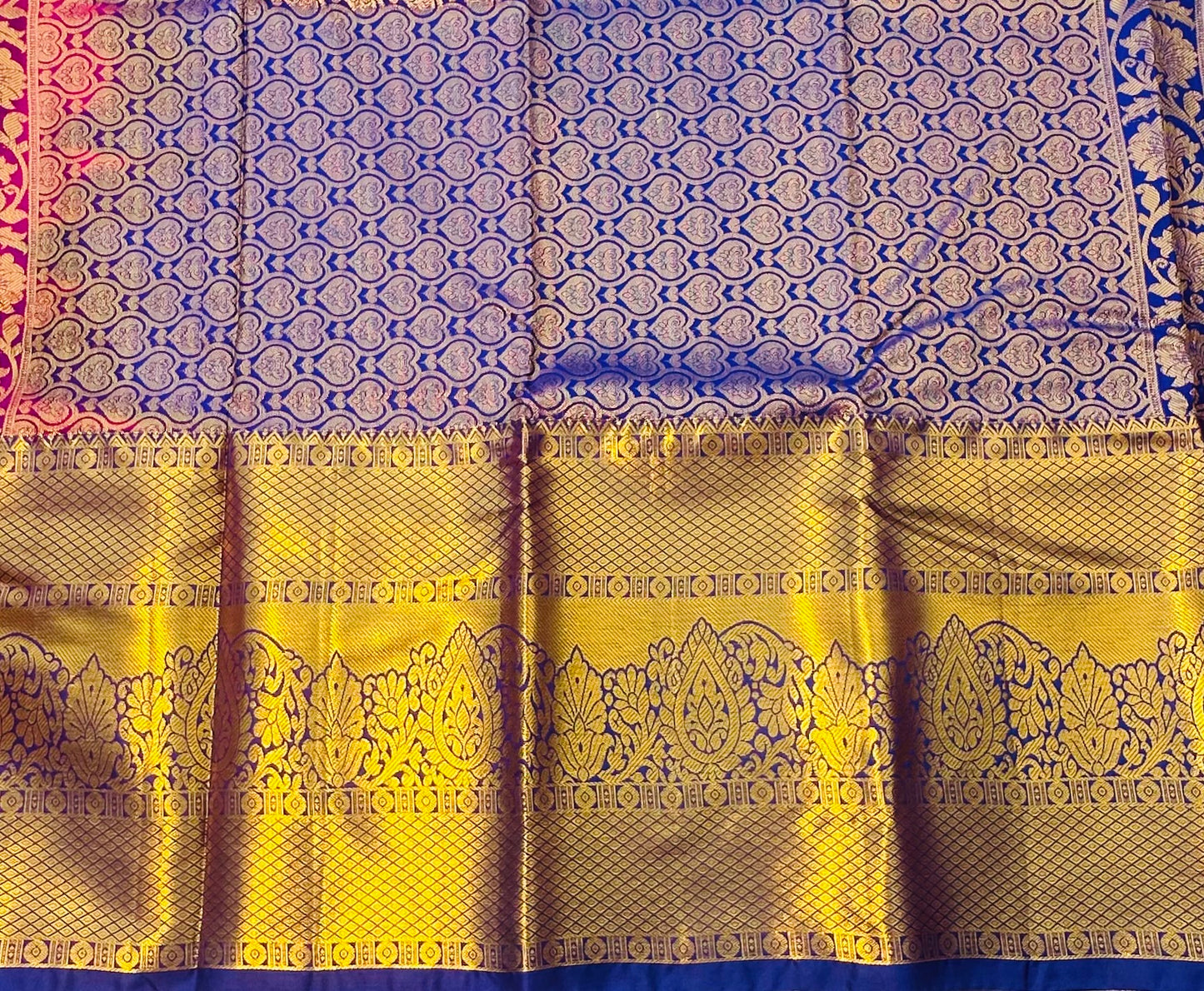 PINK KANJIVARAM SAREE