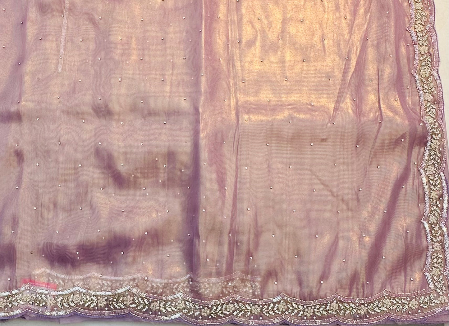 LAVENDER DESIGNER WORK SAREE