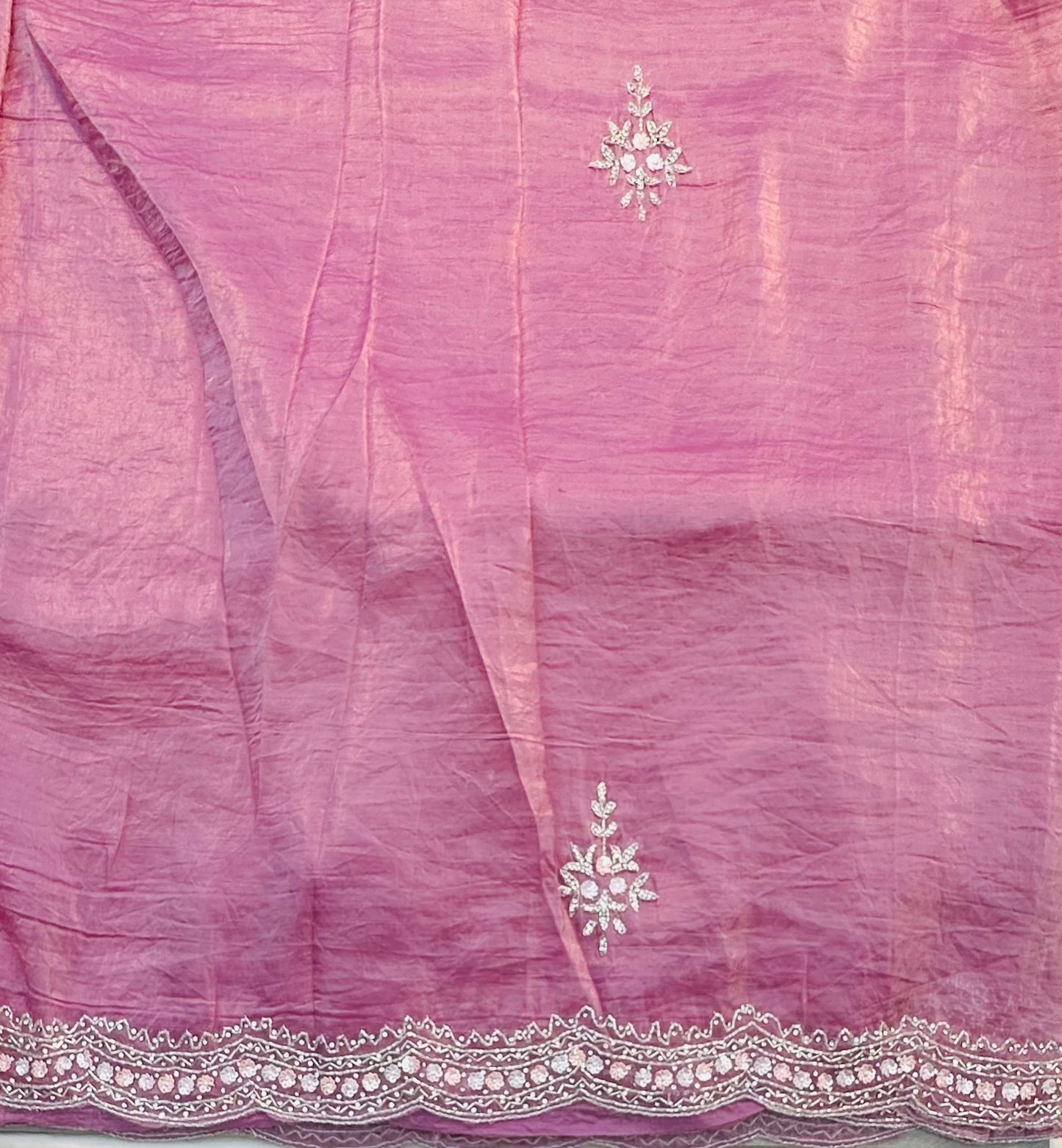 LAVENDER   DESIGNER WORK SAREE PREMIUM