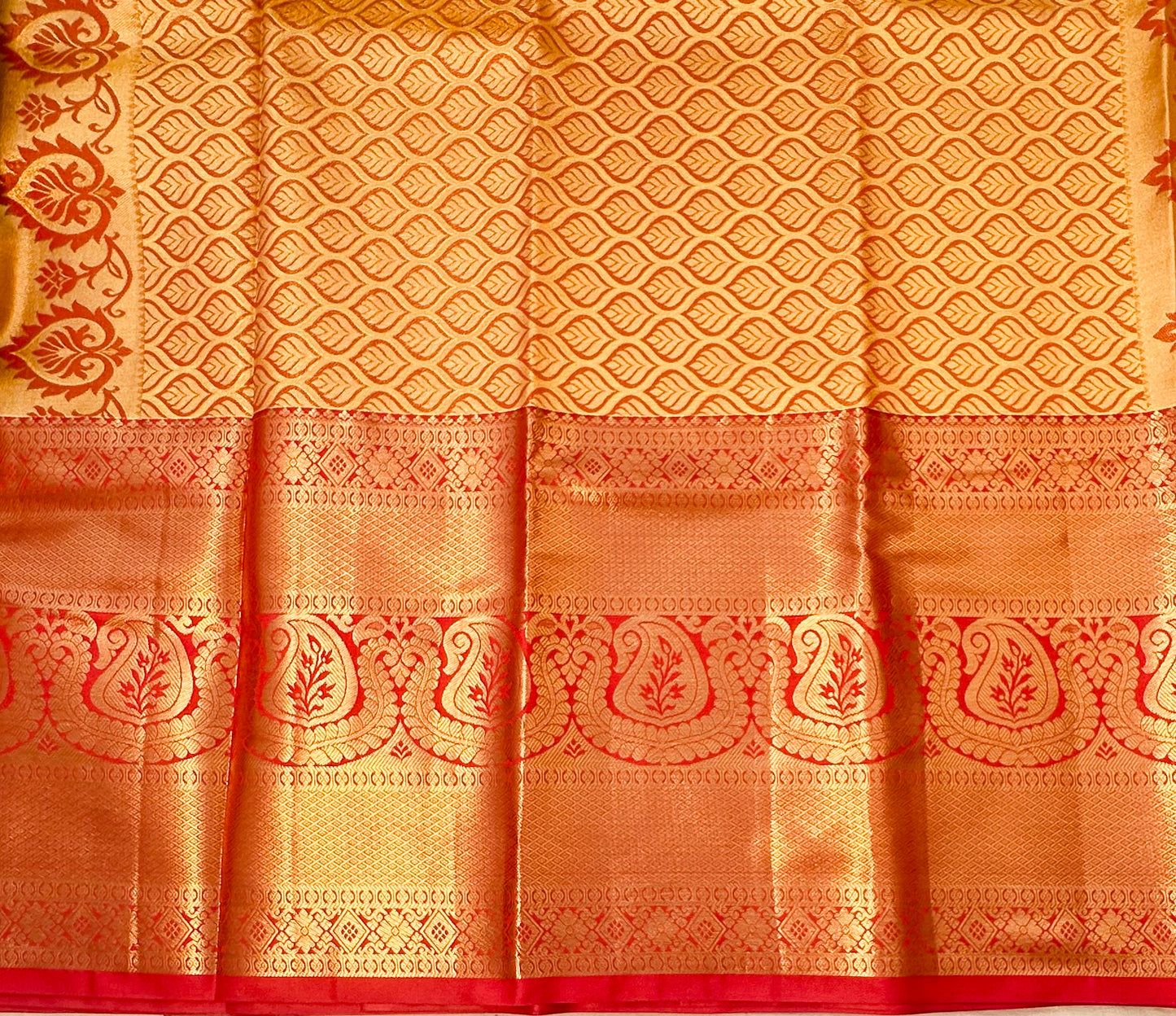 GOLD KANJIVARAM SAREE