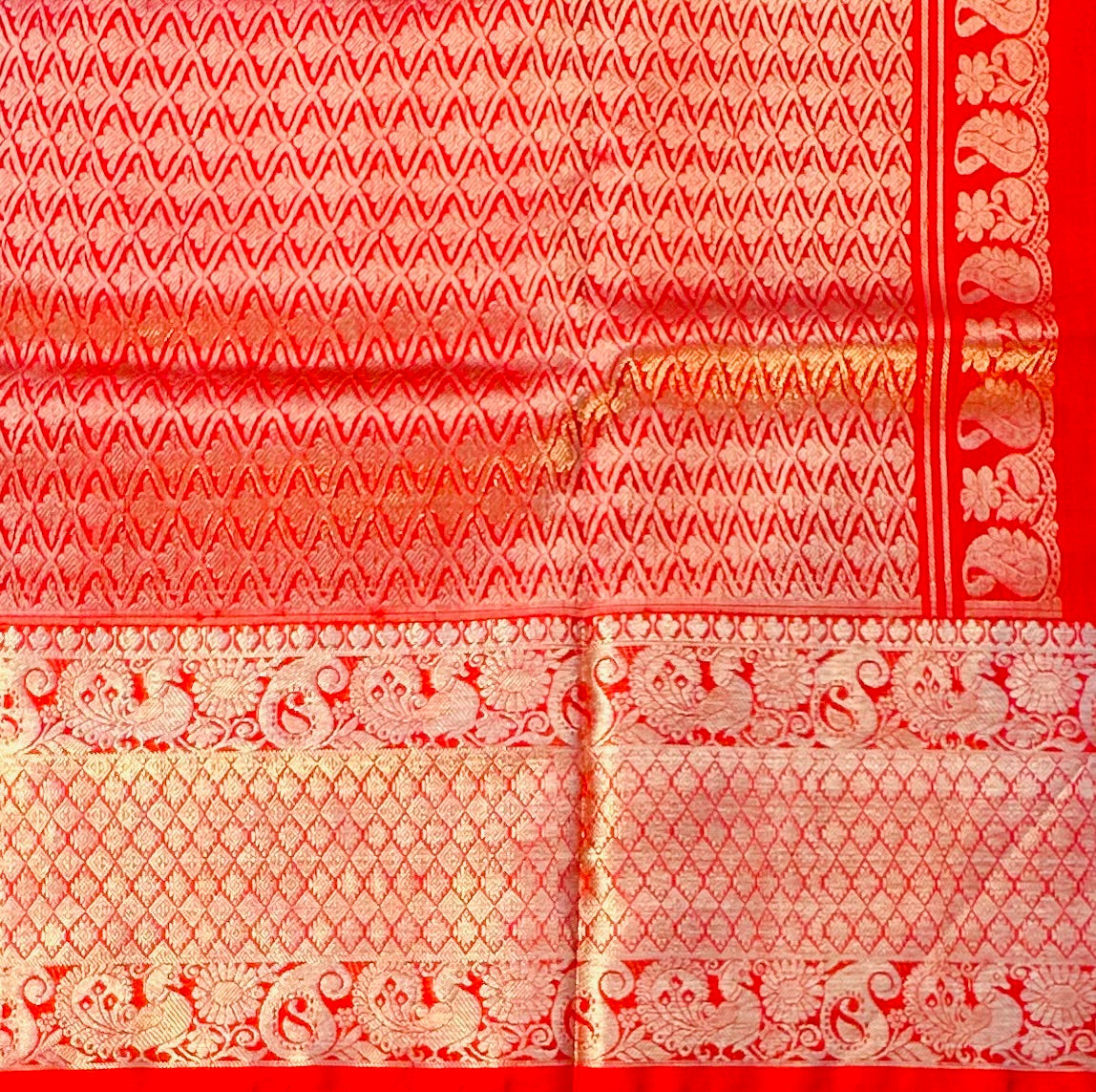 ROYAL BLUE PURE VENKATAGIRI SILK SAREE