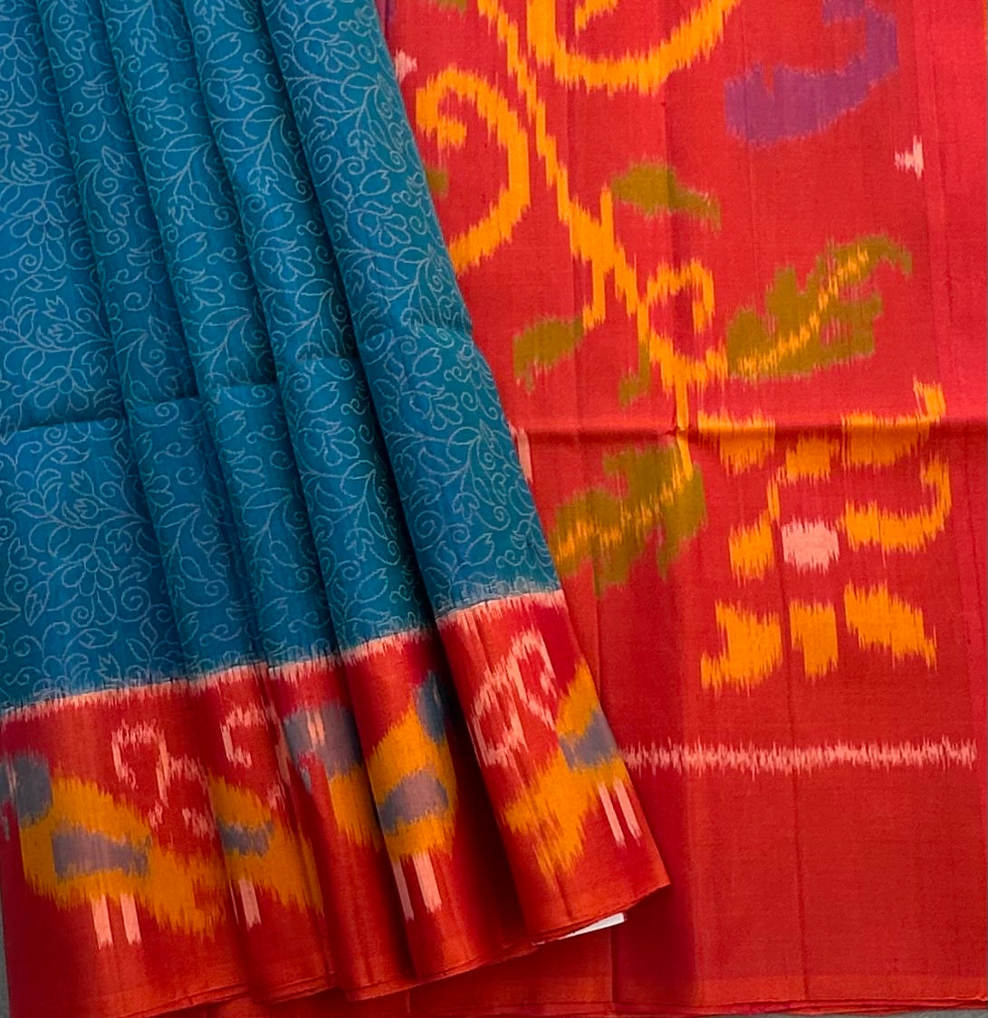 ROYAL BLUE KANJIVARAM SOFT SILK