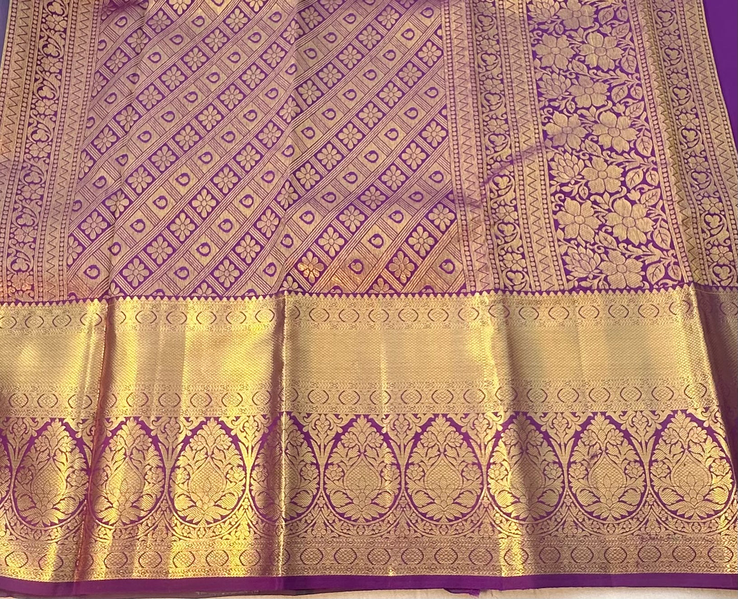 PASTEL GREEN KANJIVARAM SILK