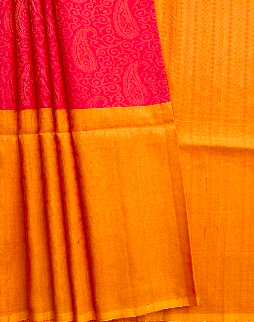 DARK PINK KANJIVARAM SOFT SILKS