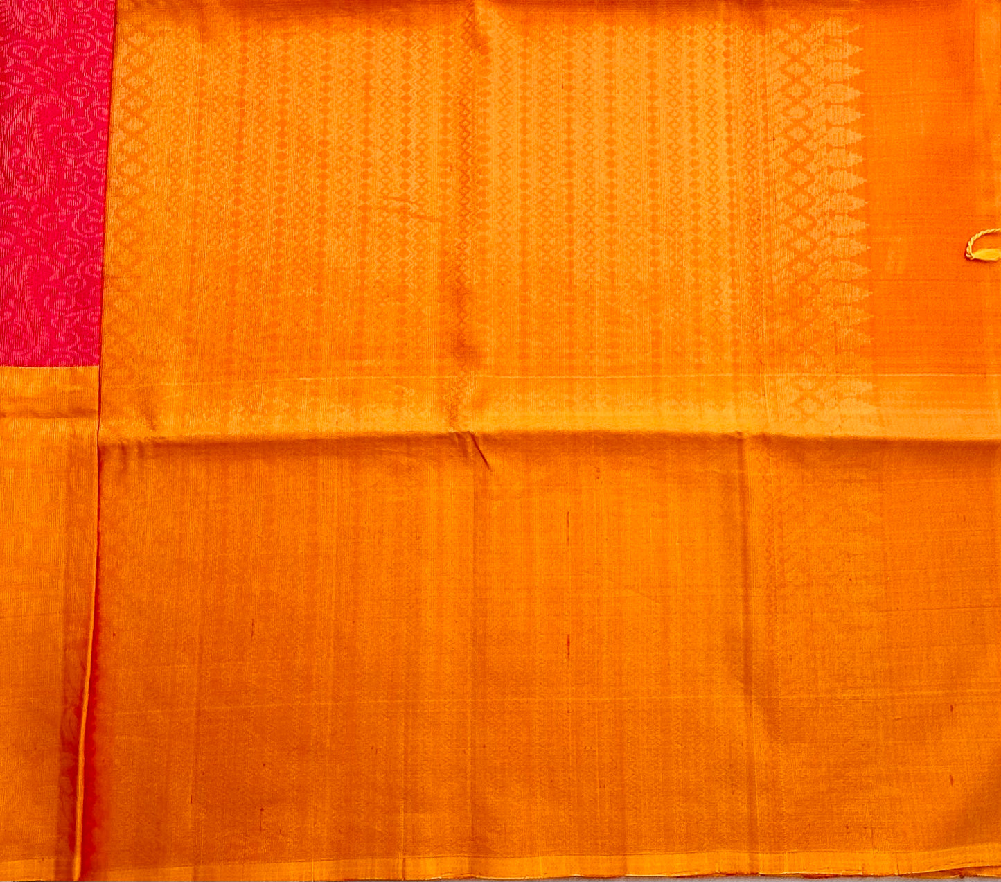 DARK PINK KANJIVARAM SOFT SILKS
