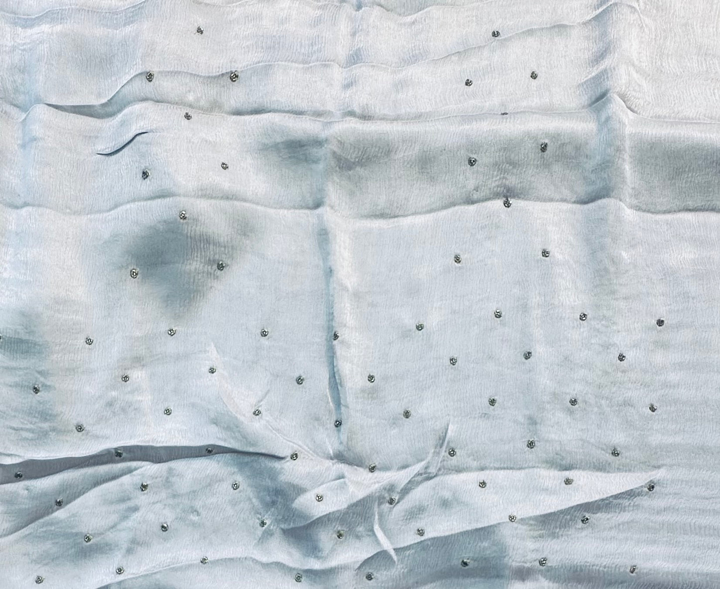 STEEL GREY DESIGNER WORK SAREE PREMIUM