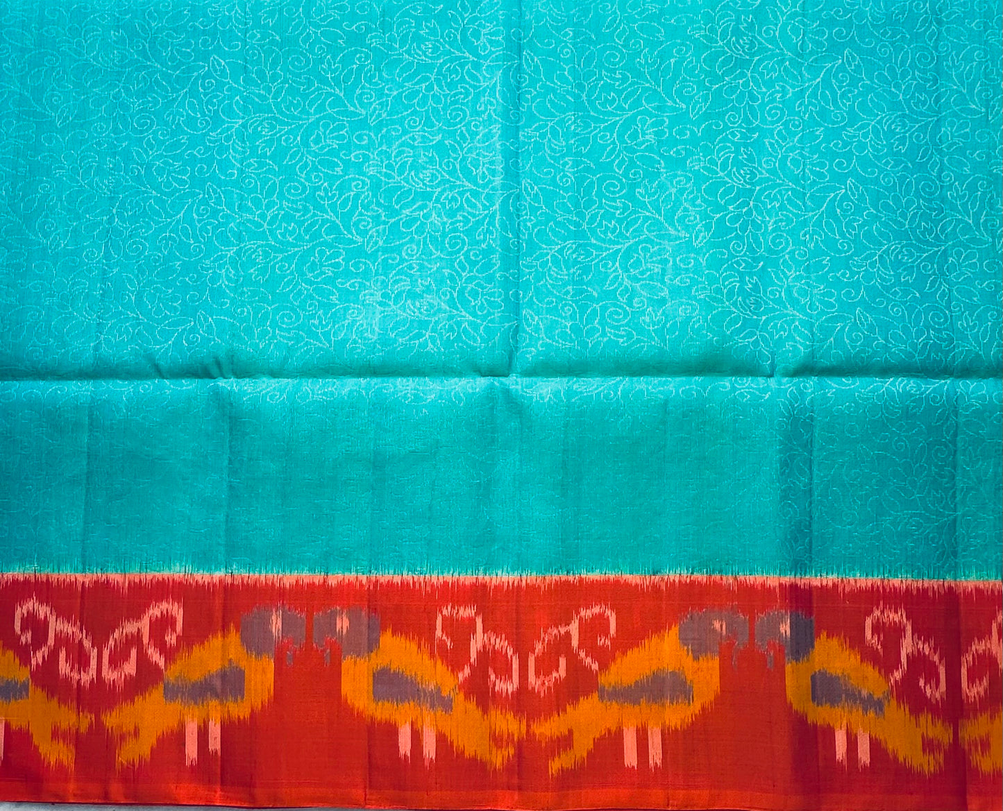 SEA GREEN KANJIVARAM SOFT SILKS