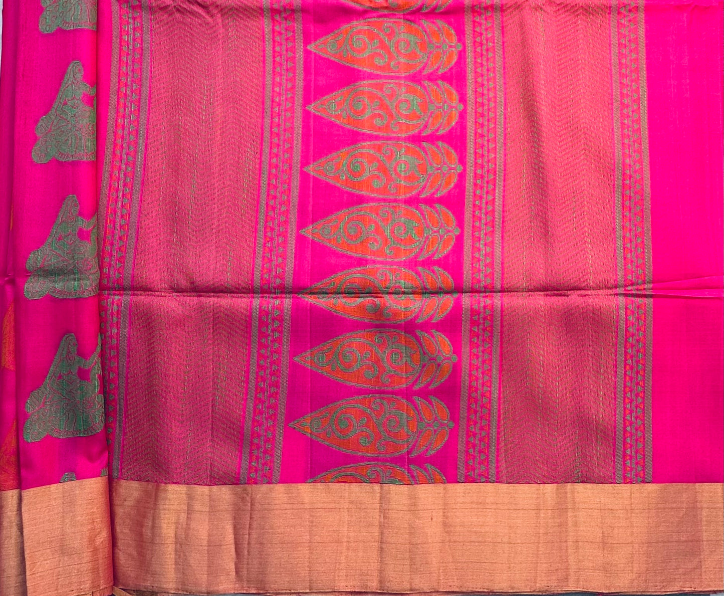 PINK  KANJIVARAM SOFT SILKS