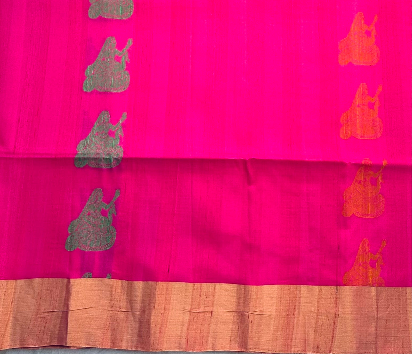 PINK  KANJIVARAM SOFT SILKS