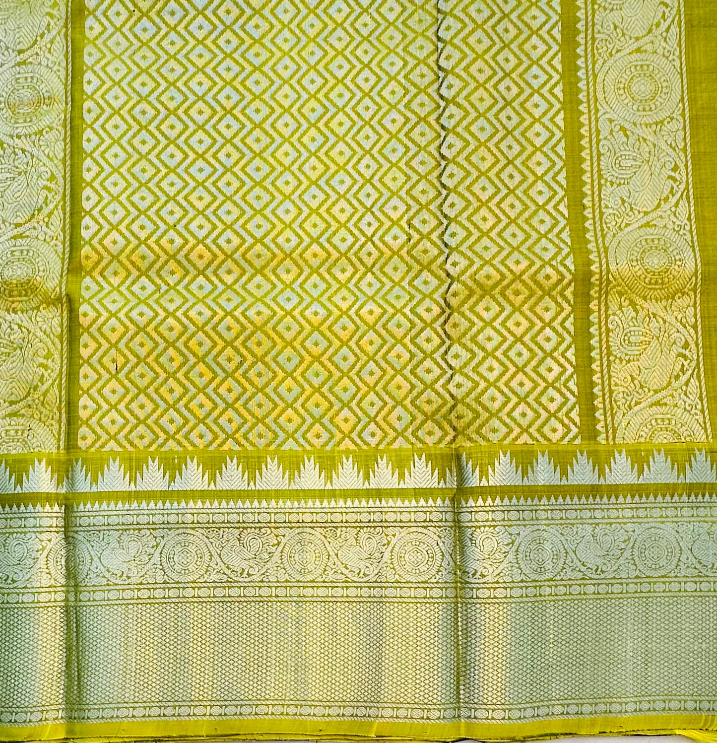 DARK PURPLE PURE VENKATAGIRI SILK SAREE