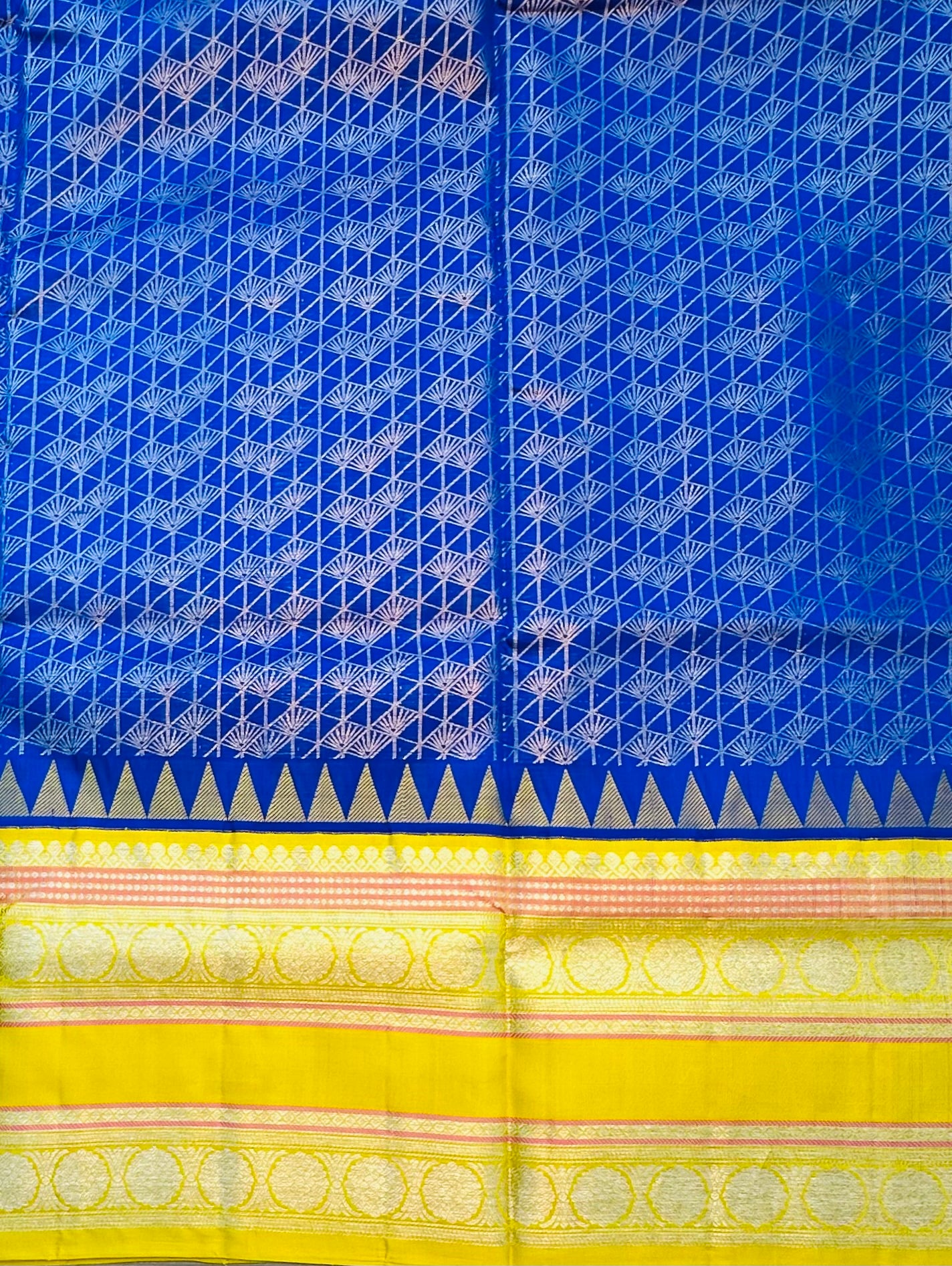 ROYALBLUE KANJIVARAM SILK SAREE