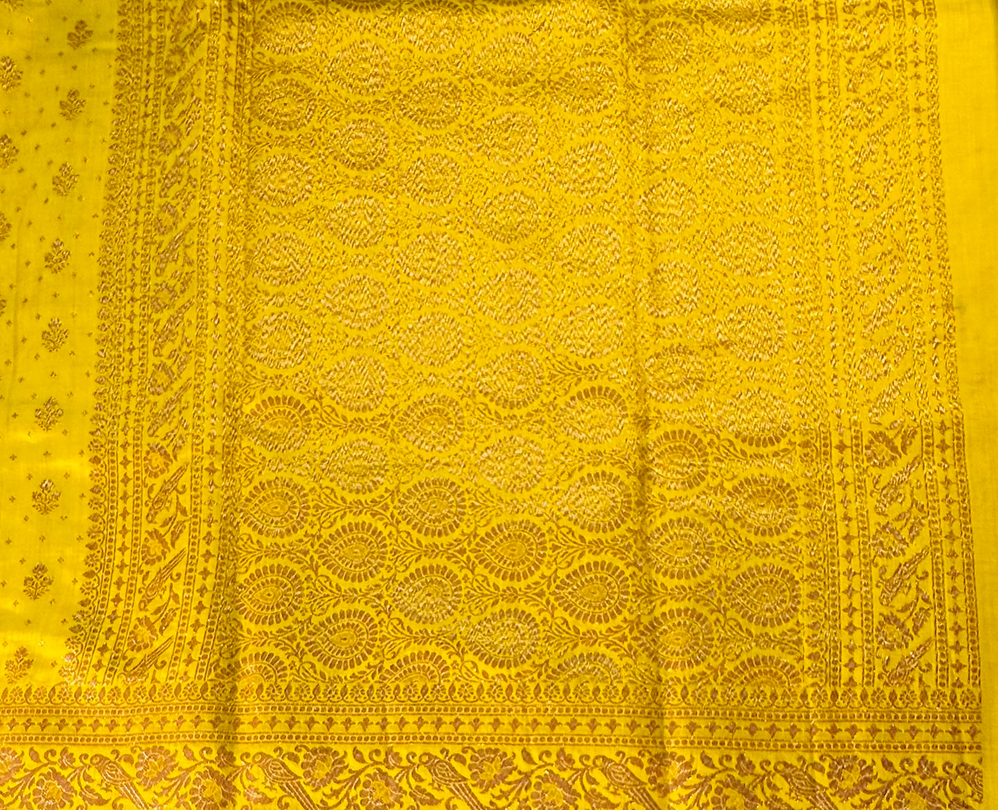 MEHENDI PURE CHINIYA SILK SAREE