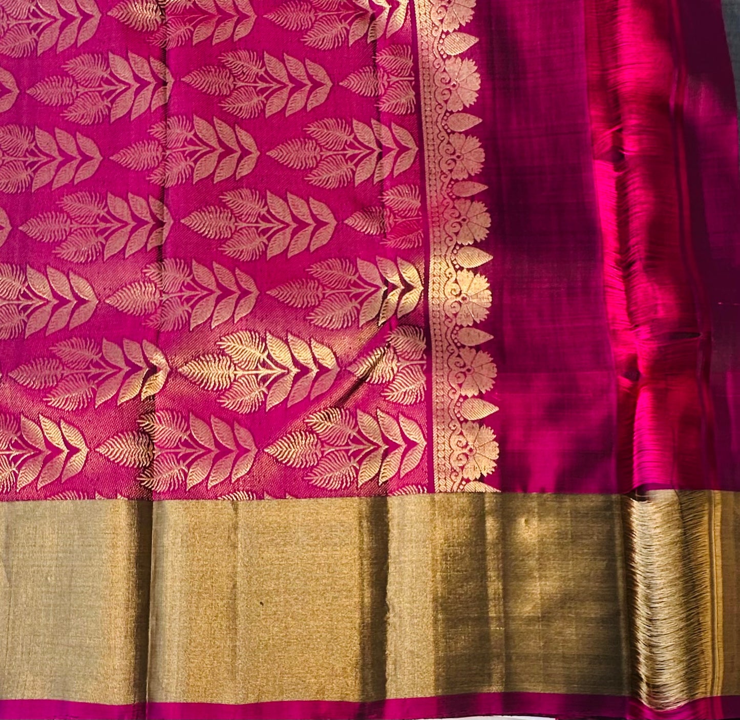 GREY KANJIVARAM LIGHT WEIGHT