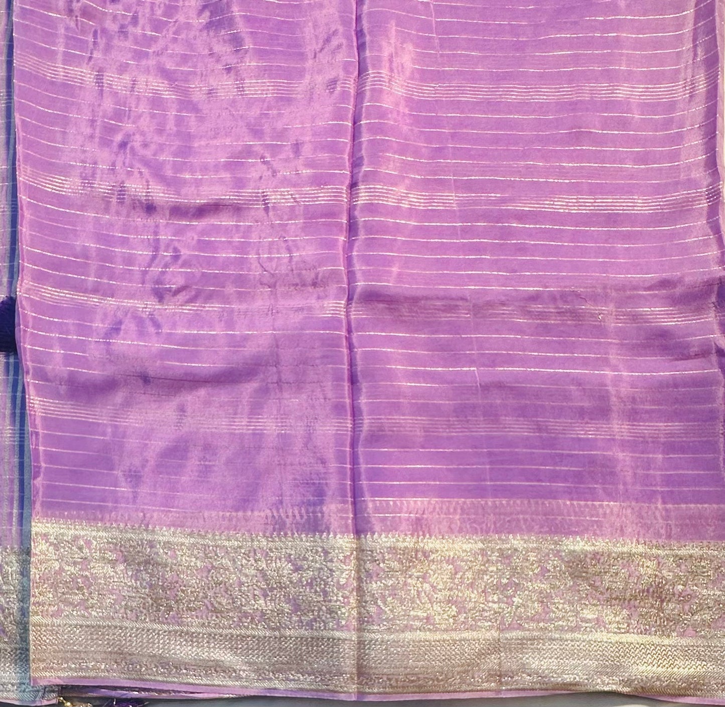 LAVENDER DESIGNER WORK SAREE