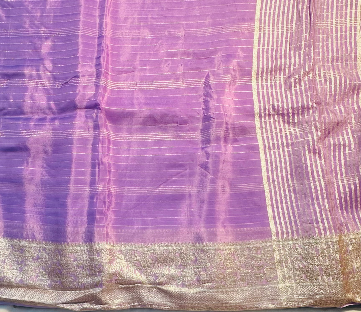 LAVENDER DESIGNER WORK SAREE
