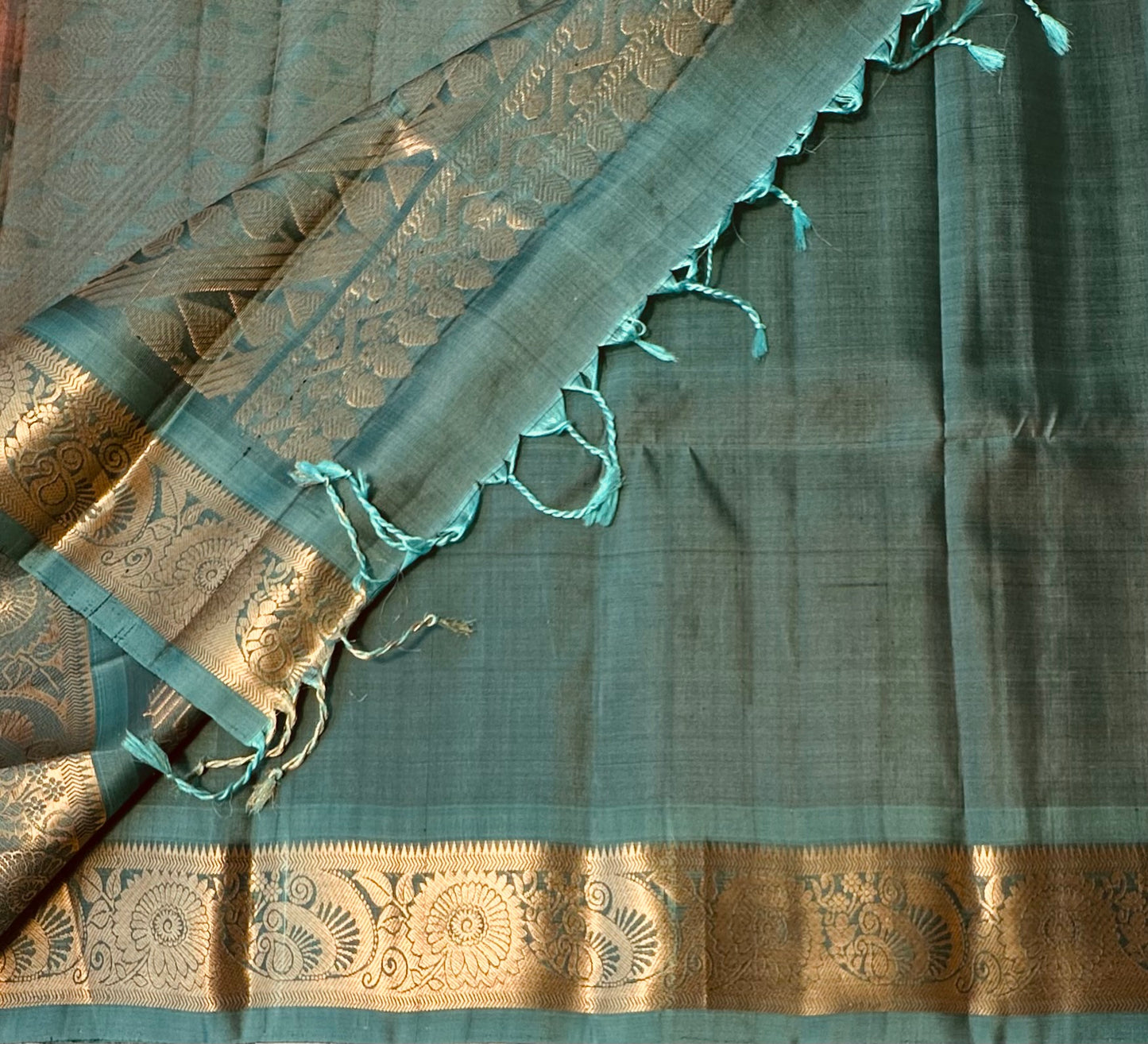 LIGHT BROWN KANJIVARAM LIGHT WEIGHT