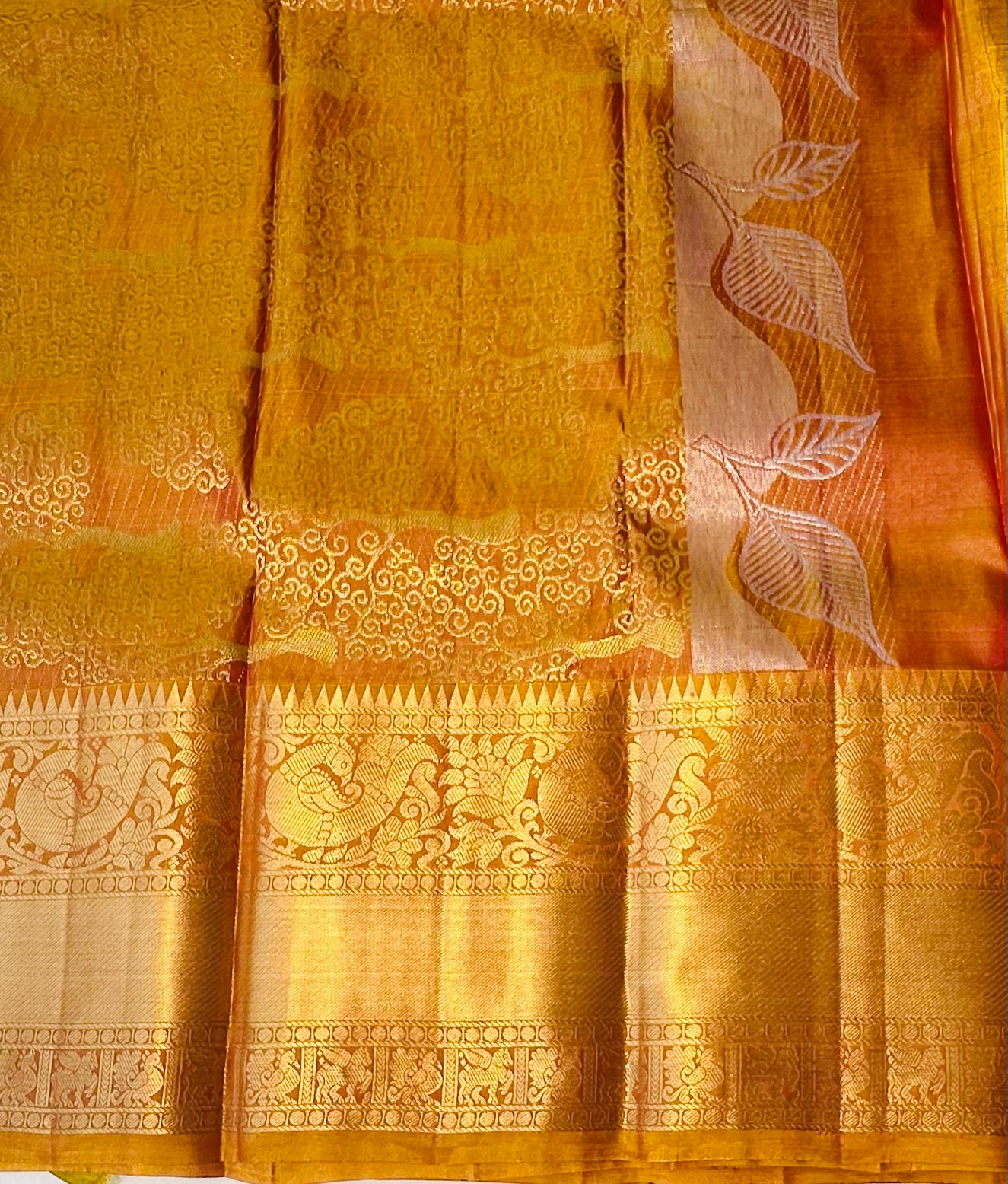 DARK PINK KANJIVARAM LIGHT WEIGHT