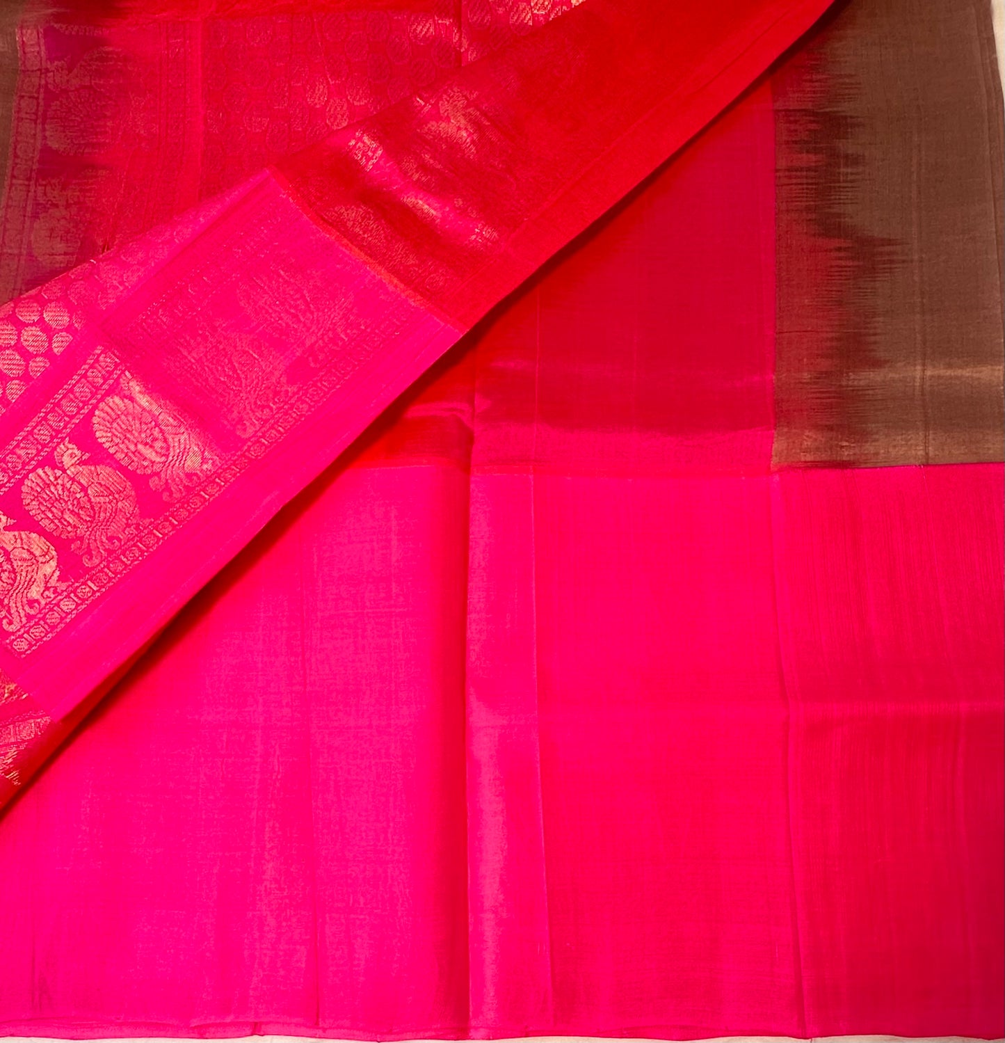GREY PURE COTTON SILK