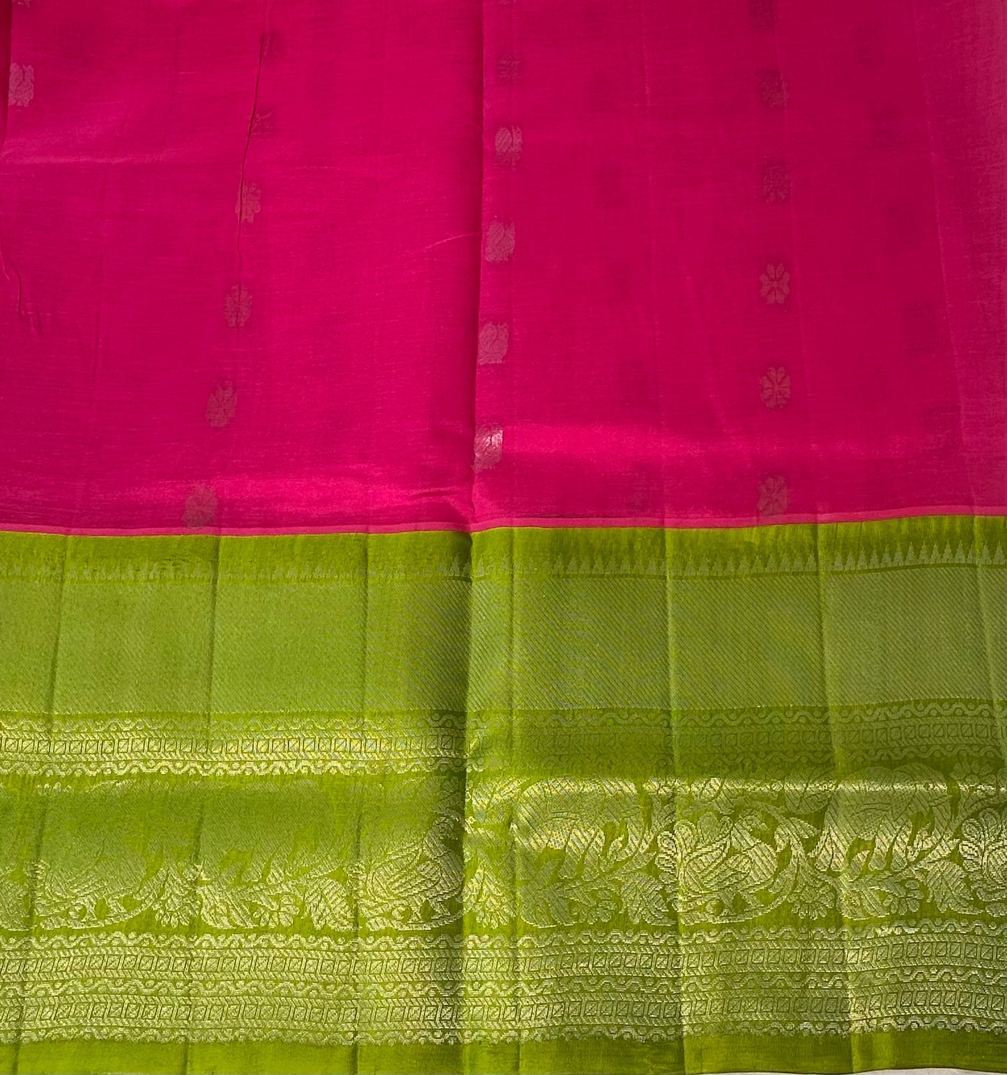 PINK PURE SILK COTTON