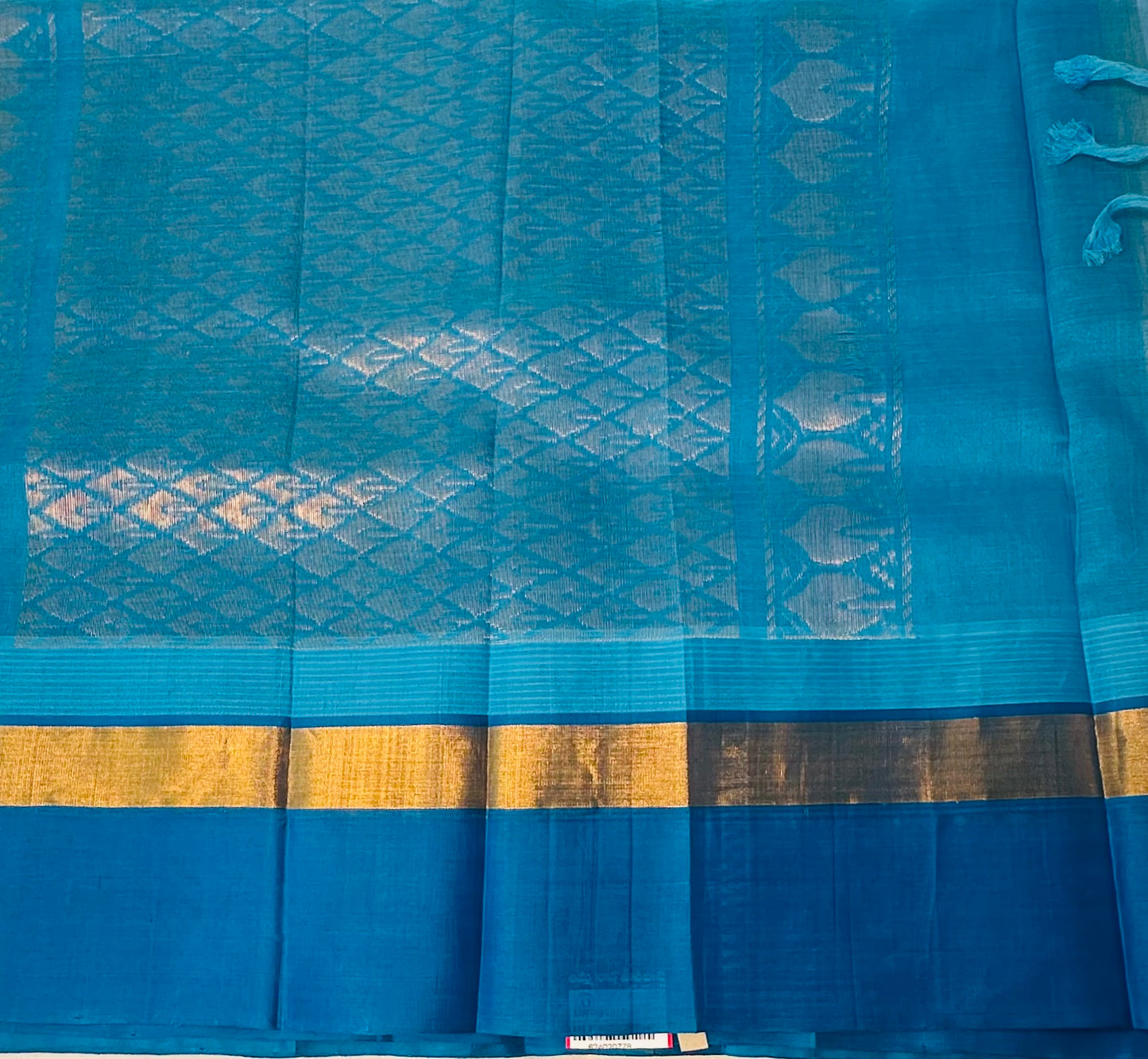 YELLOW PURE  SILK COTTON