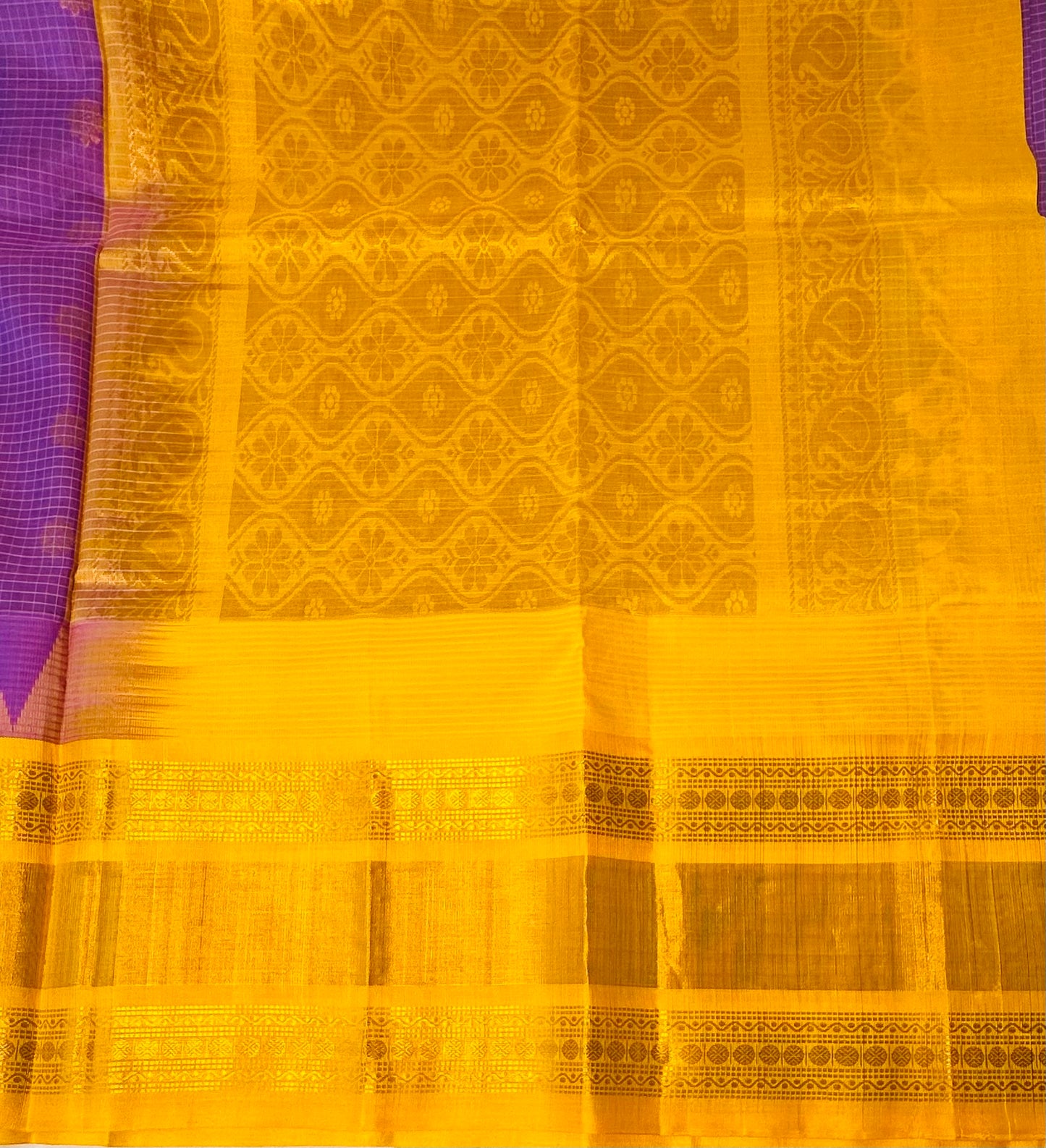 LAVENDER PURE SILK COTTON