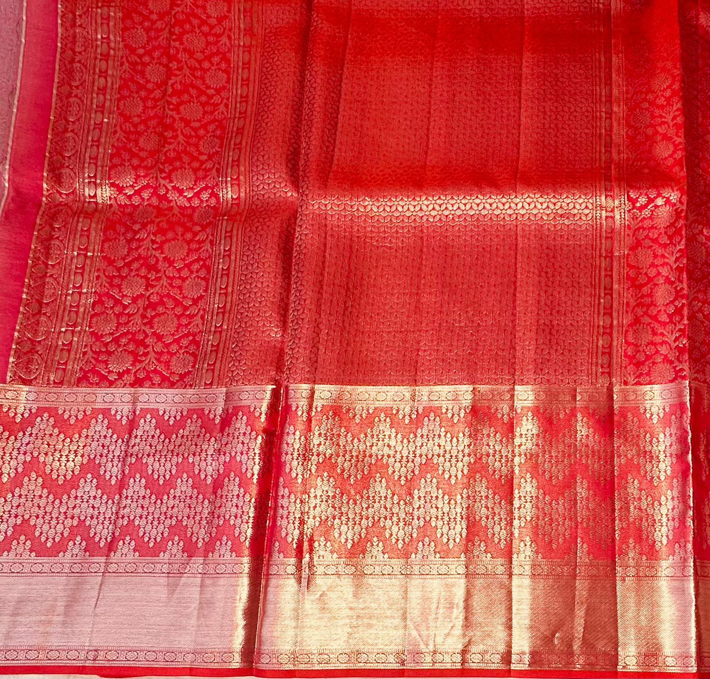 BABY PINK KANJIVARAM SILK