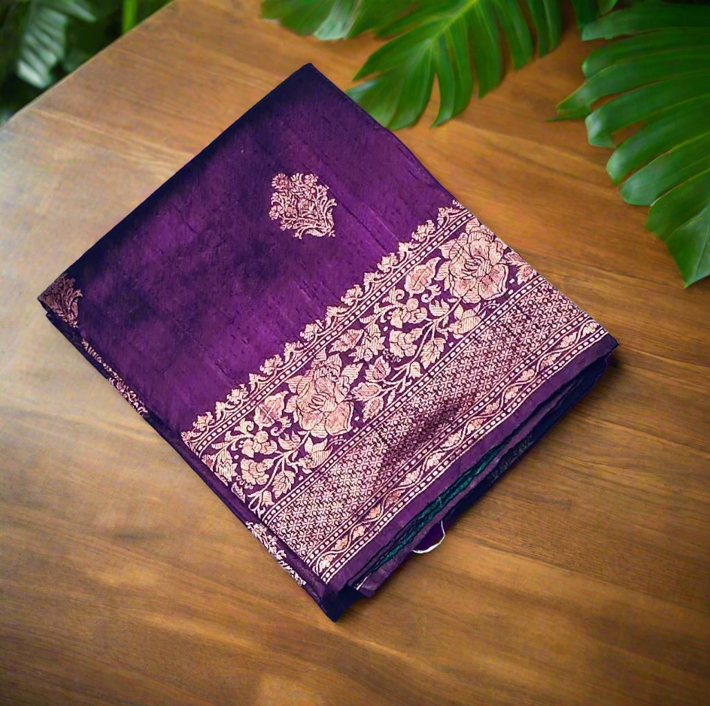 BANARAS PURE RAW SILK SAREES