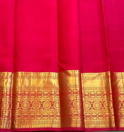 GREEN PURE KANJIVARAM SILK SAREE PREMIUM