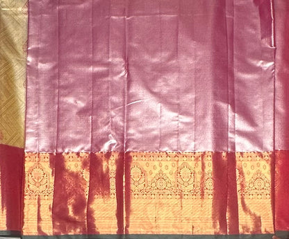 GOLD TISSUE KANJIVARAM SILK SAREE