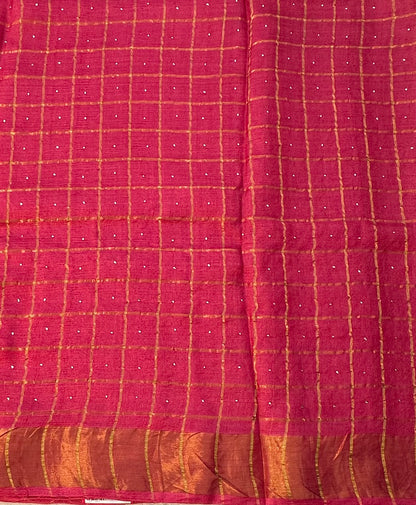 TOMATO RED PURE TUSSER DESIGNER