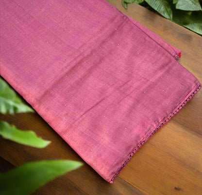 BABY PINK PURE TUSSER DESIGNER