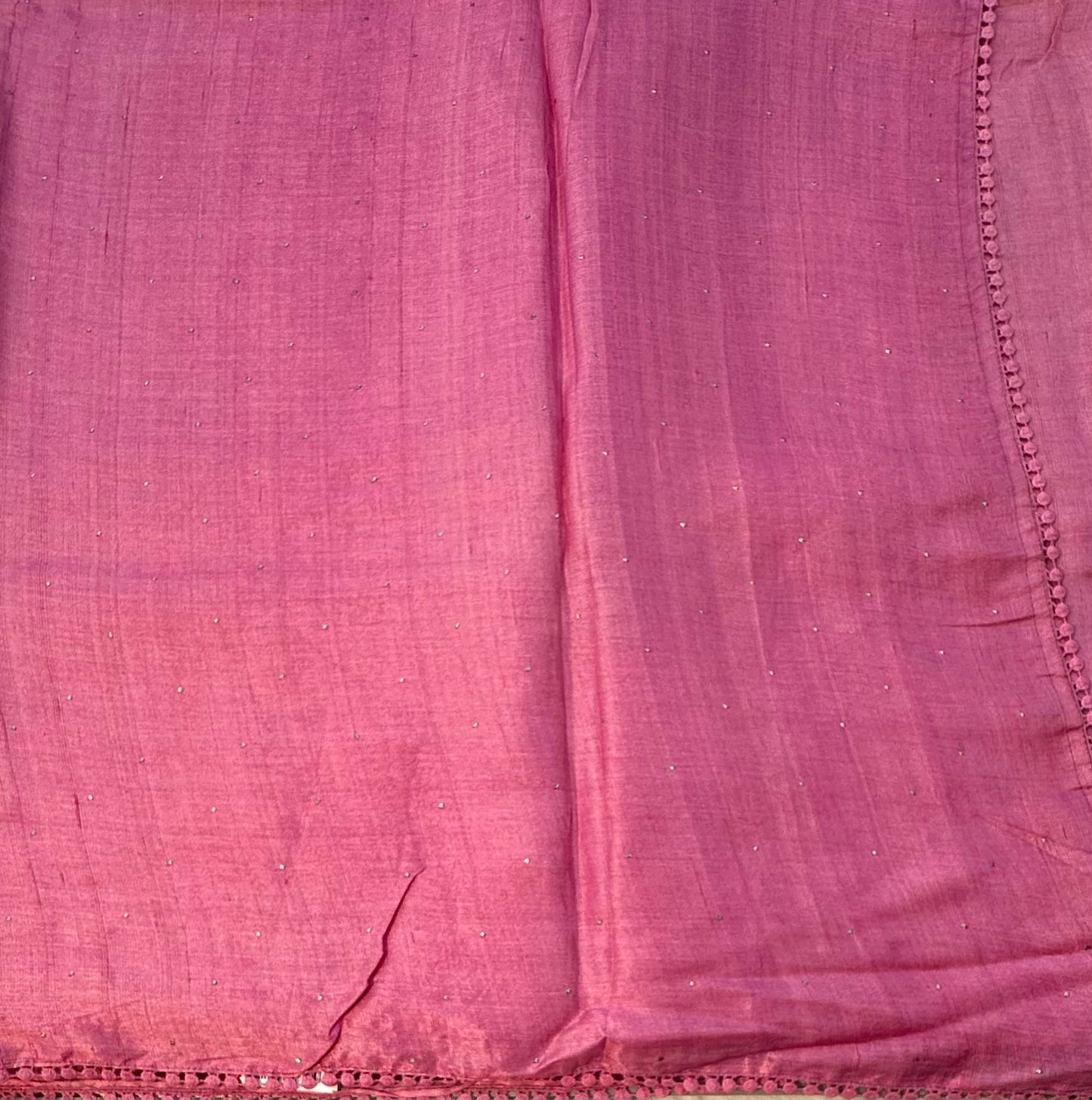 BABY PINK PURE TUSSER DESIGNER