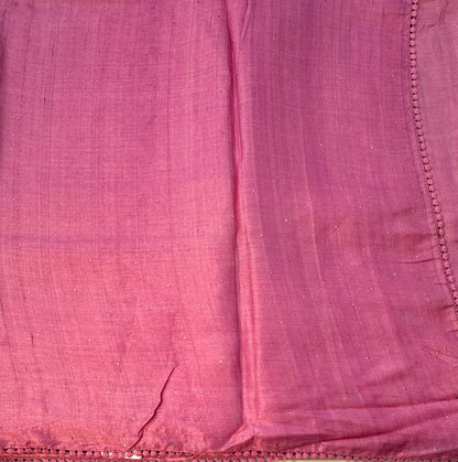 BABY PINK PURE TUSSER DESIGNER