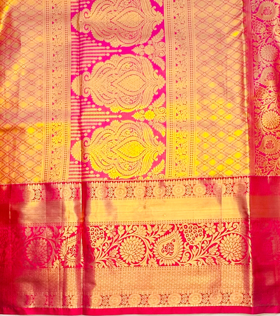 GREEN TISSUE KANJIVARAM SILK SAREE