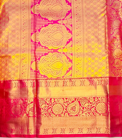 GREEN TISSUE KANJIVARAM SILK SAREE