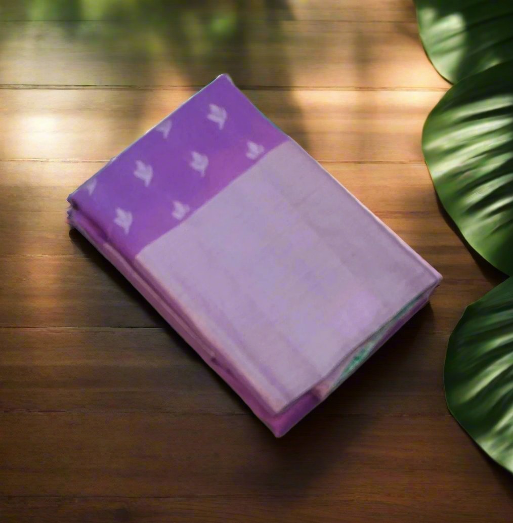 LAVENDER KANJIVARAM  LIGHT WEIGHT