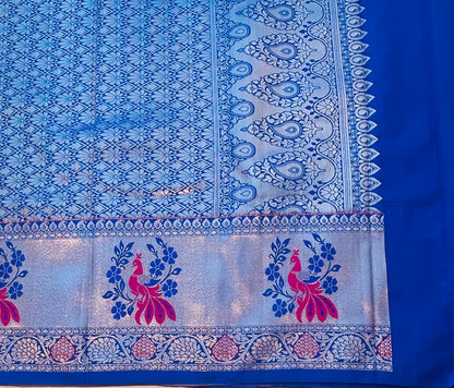 DARK PINK KANJIVARAM SILK SAREE