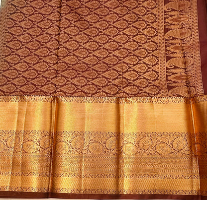GREEN KANJIVARAM SAREE