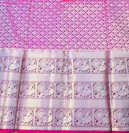 NAVY BLUE KANJIVARAM SAREE