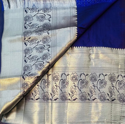 MEHENDI KANJIVARAM SAREE